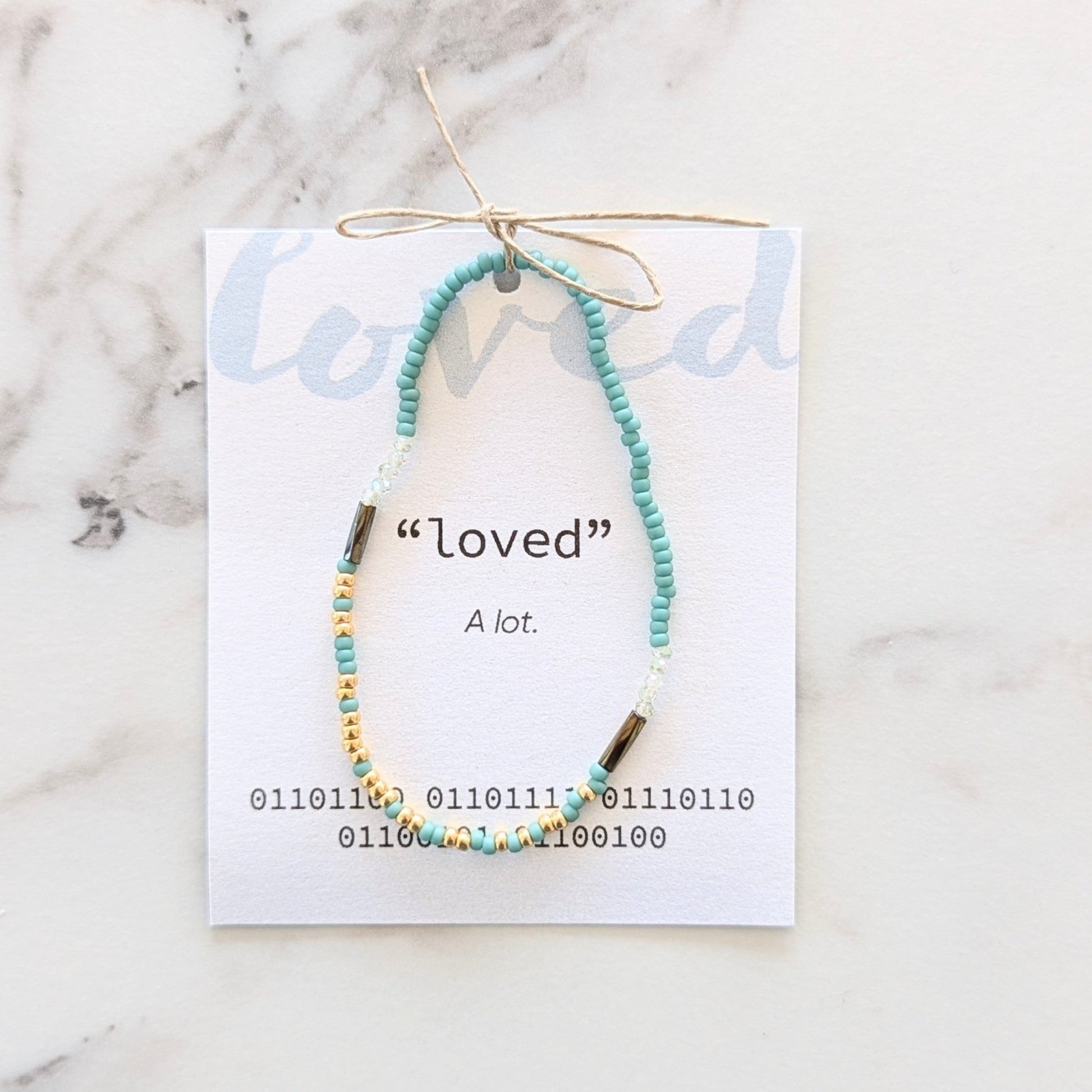 Uplighten Binary Code Bracelets - vibeboxshop