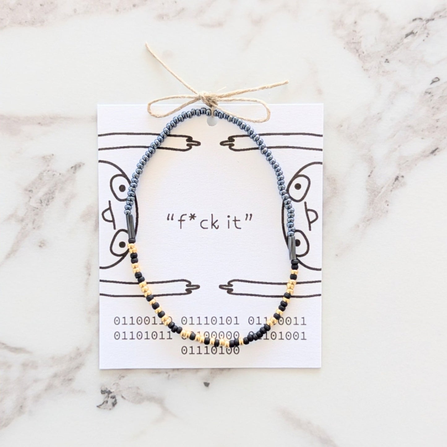 Uplighten Binary Code Bracelets - vibeboxshop