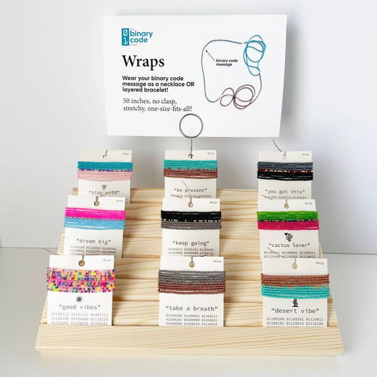 Uplighten Wrap Bracelet - vibeboxshop