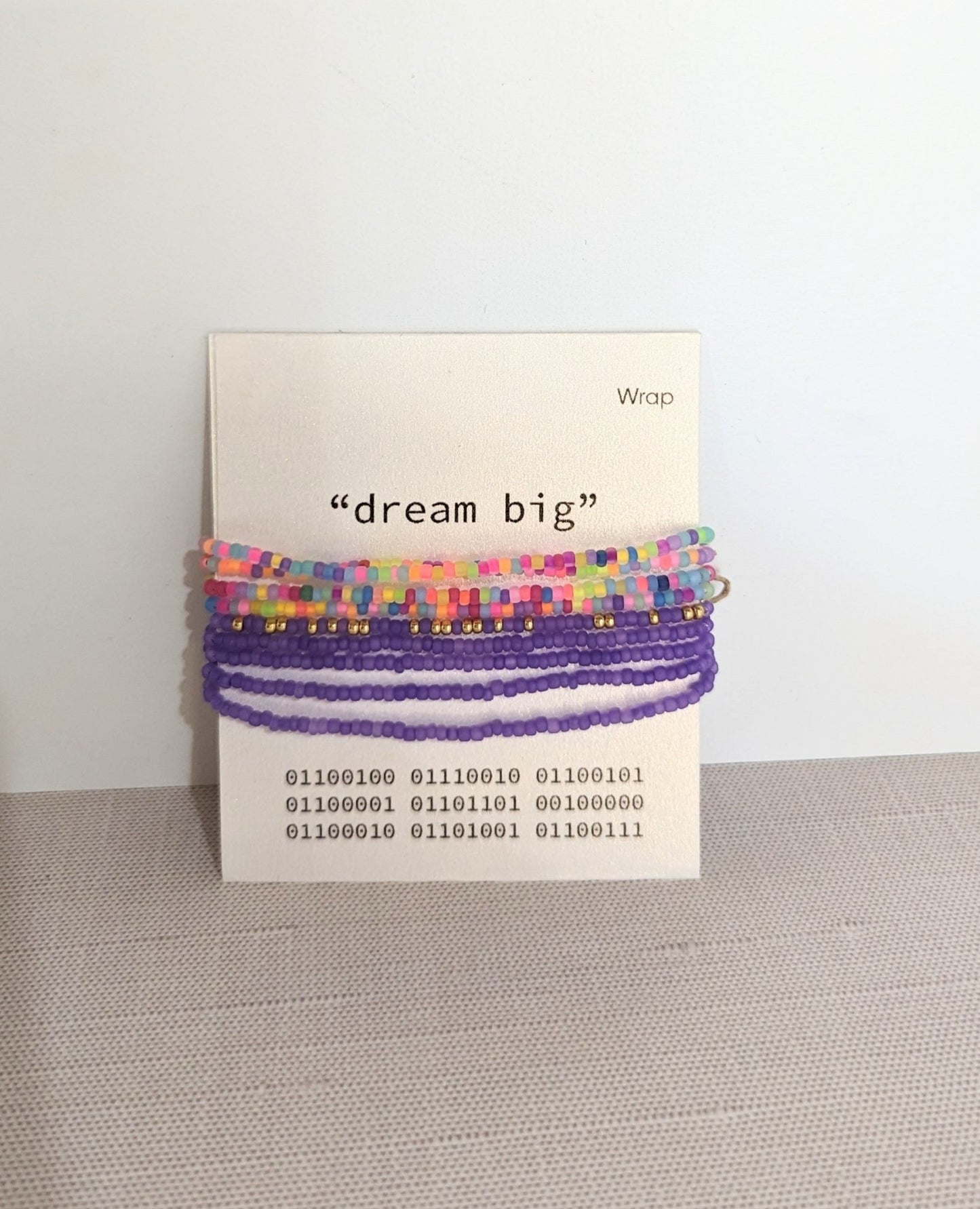 Uplighten Wrap Bracelet - vibeboxshop