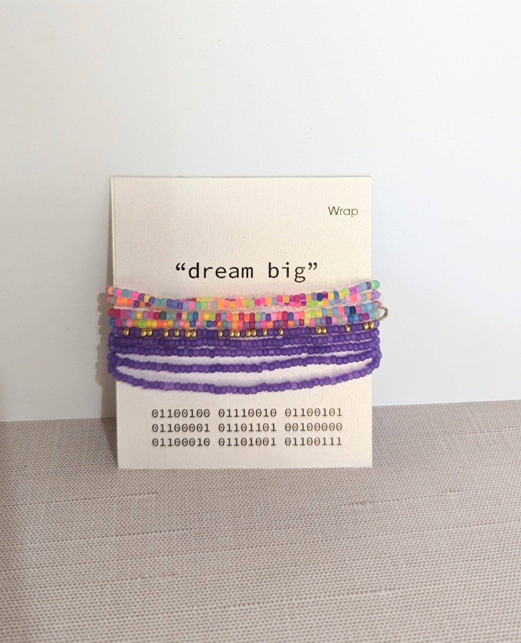 Uplighten Wrap Bracelet - vibeboxshop