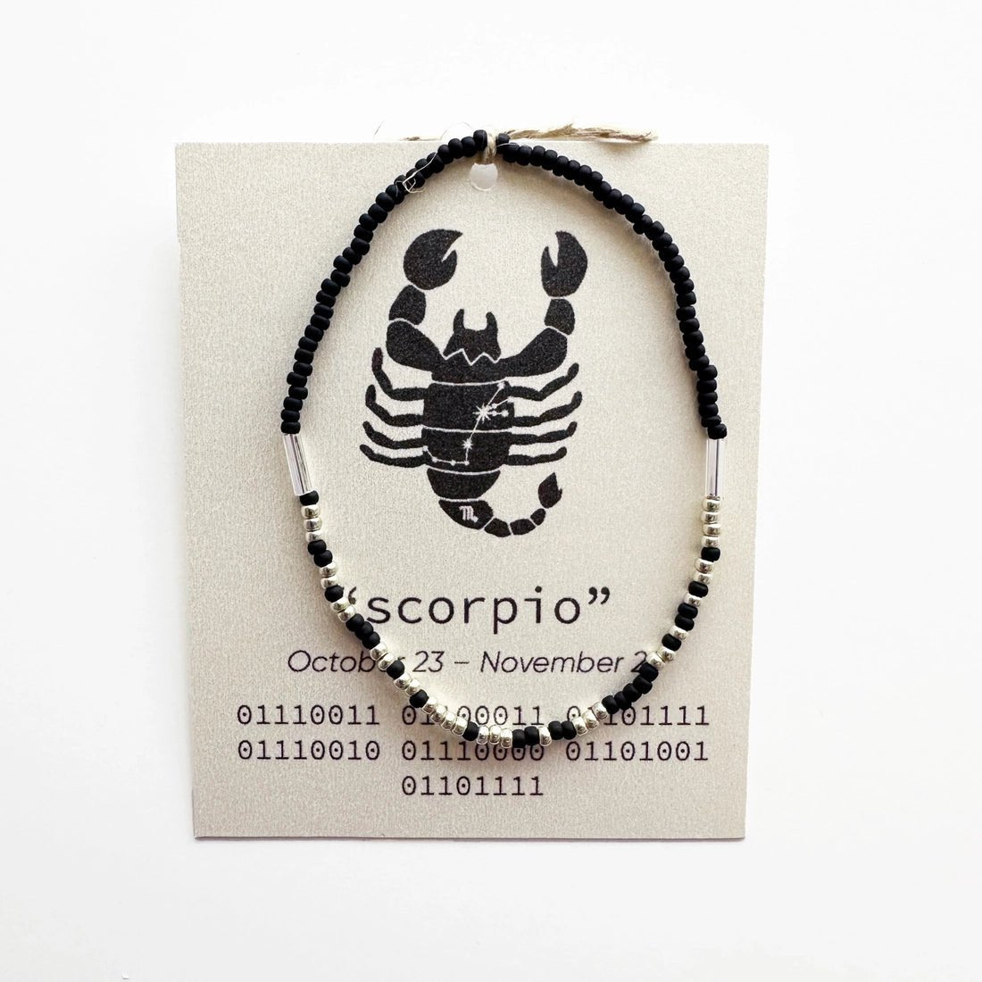 Uplighten Zodiac Binary Code Bracelets - vibeboxshop