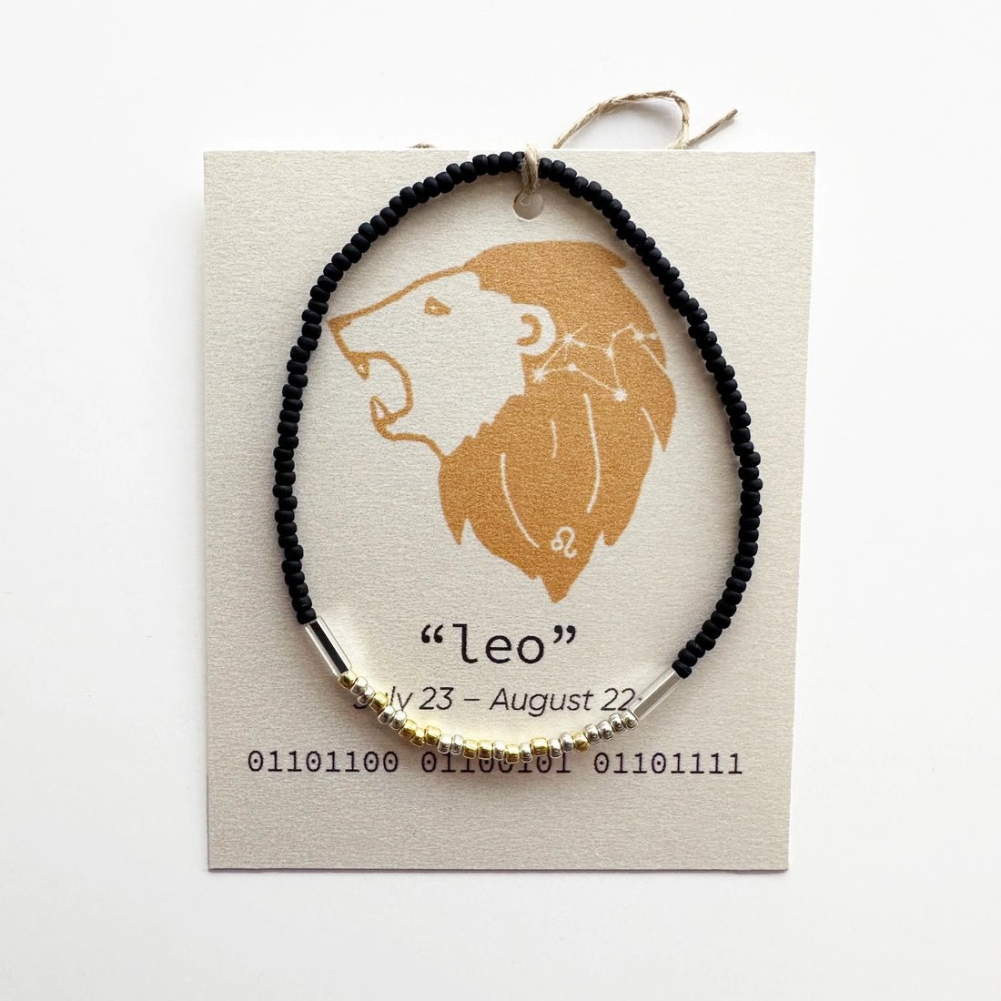 Uplighten Zodiac Binary Code Bracelets - vibeboxshop