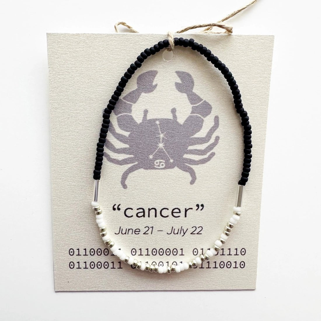 Uplighten Zodiac Binary Code Bracelets - vibeboxshop