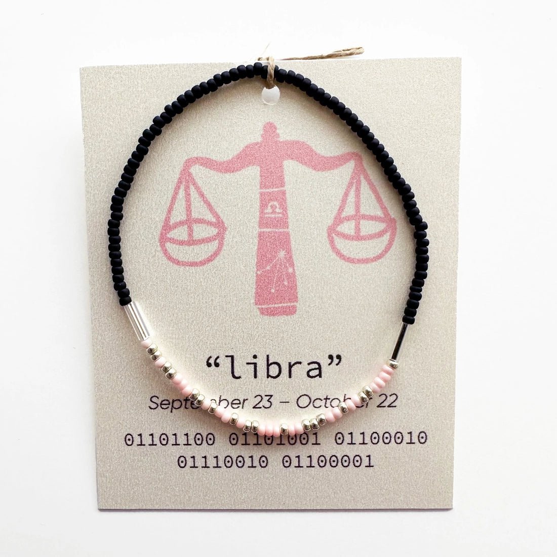 Uplighten Zodiac Binary Code Bracelets - vibeboxshop