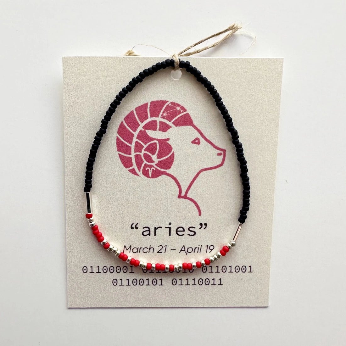 Uplighten Zodiac Binary Code Bracelets - vibeboxshop