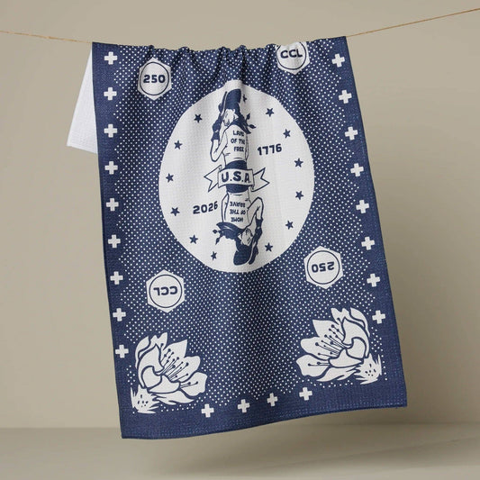 USA Cowgirl Tea Towel - vibeboxshop