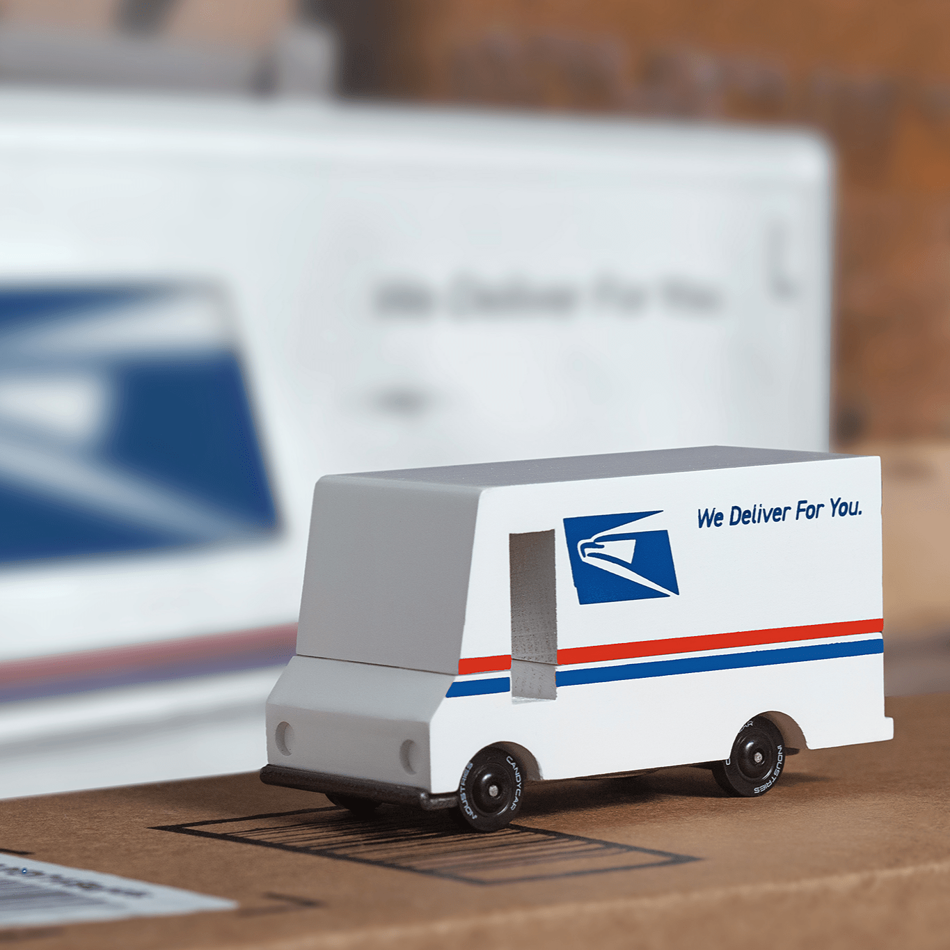 USPS Mail Toy Truck - vibeboxshop