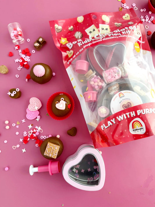 Valentine's Box of Chocolates KidDough Play Kit - vibeboxshop
