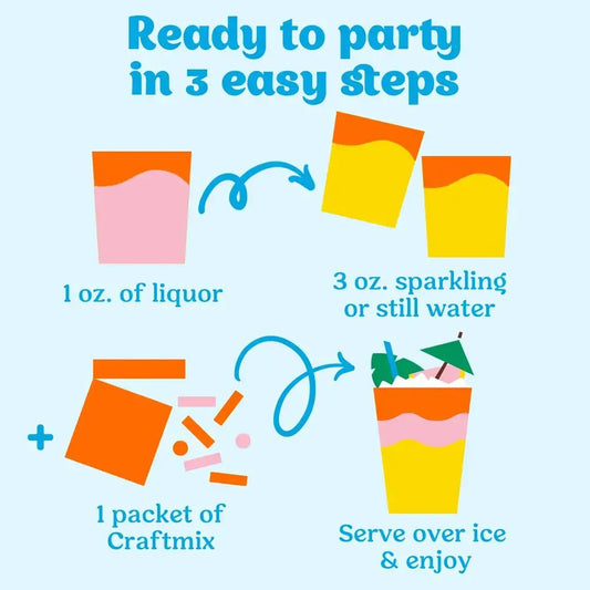 Variety 6 Pack Cocktail Mixers - vibeboxshop
