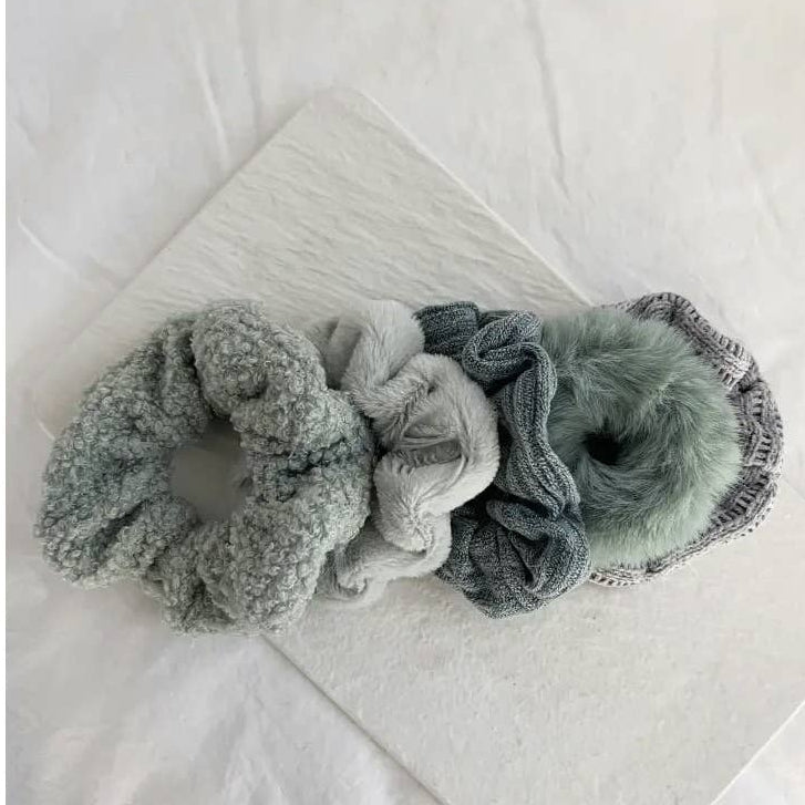 Velvet Scrunchie Set - vibeboxshop