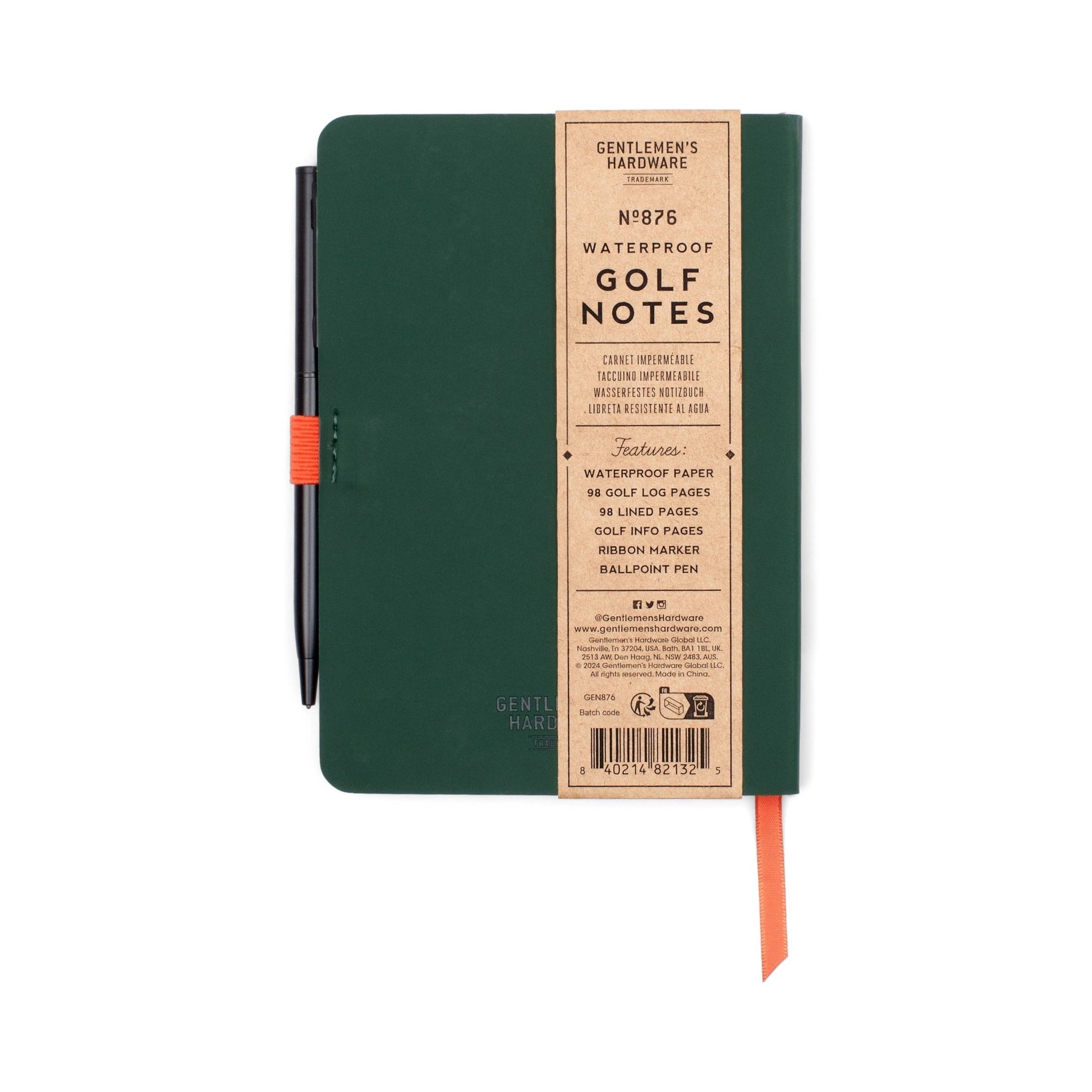 Waterproof Golf Notebook - vibeboxshop