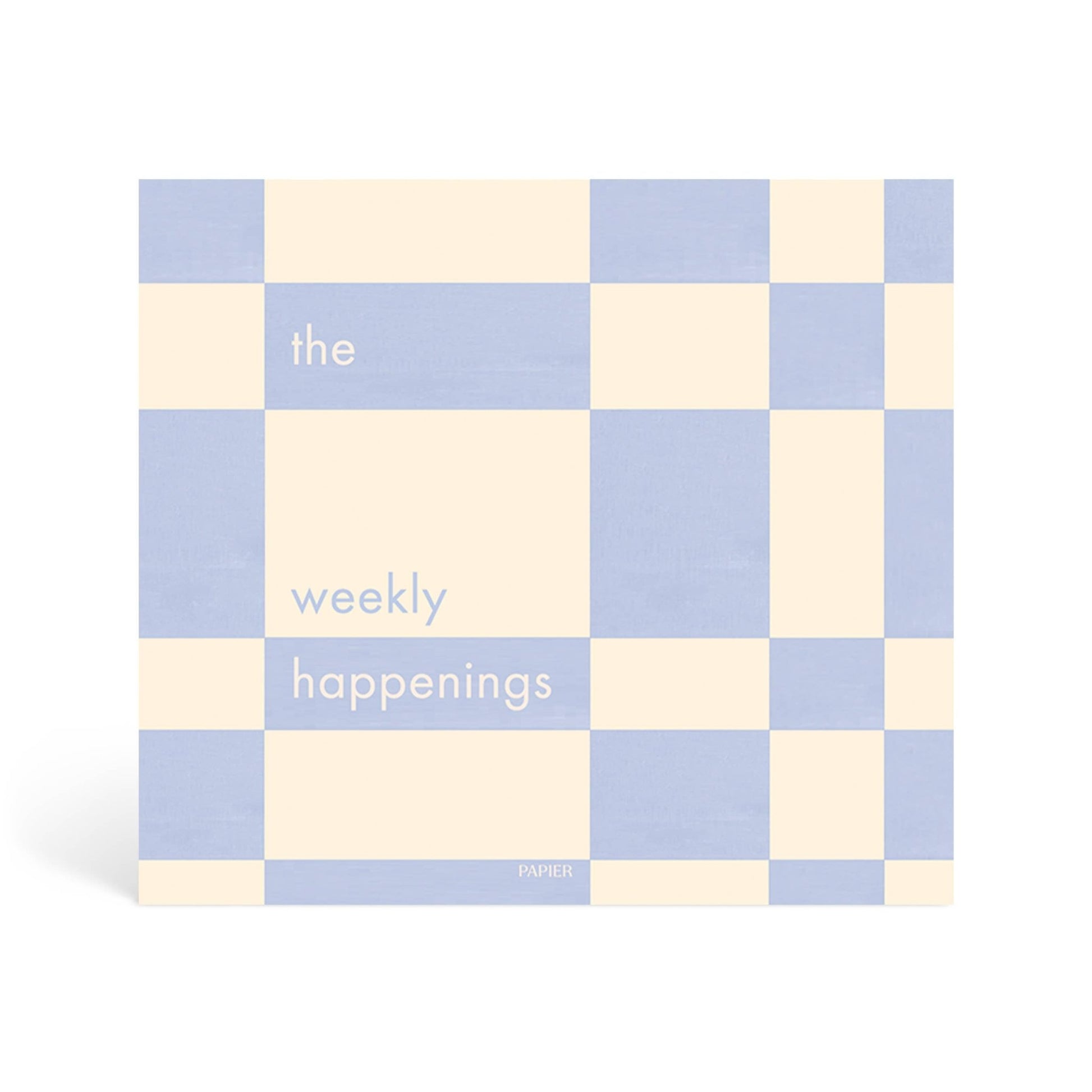Weekly Happenings Undated List Pad - vibeboxshop