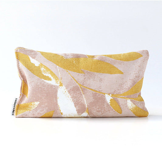 Weighted Aromatherapy Eye Pillow - Golden Leaf - vibeboxshop