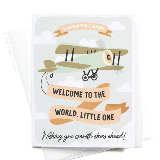 Welcome to the World, Little One! Greeting Card - vibeboxshop