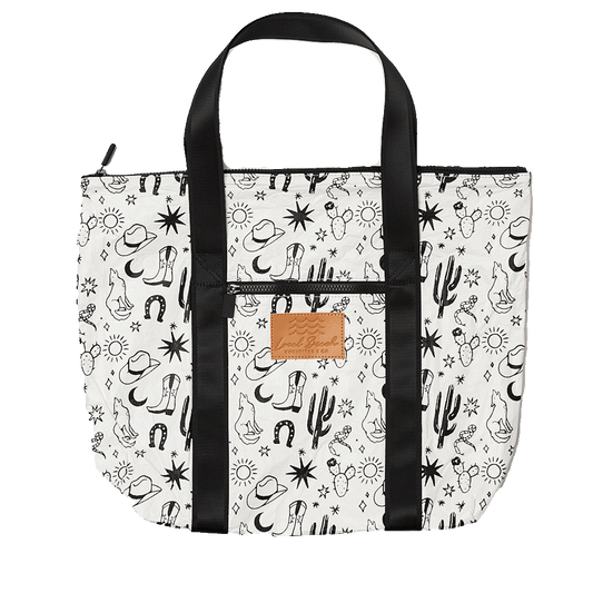 Western Water Resistant Shoulder Tote - vibeboxshop
