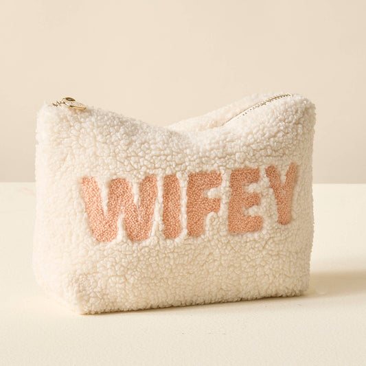Wifey Teddy Pouch - vibeboxshop