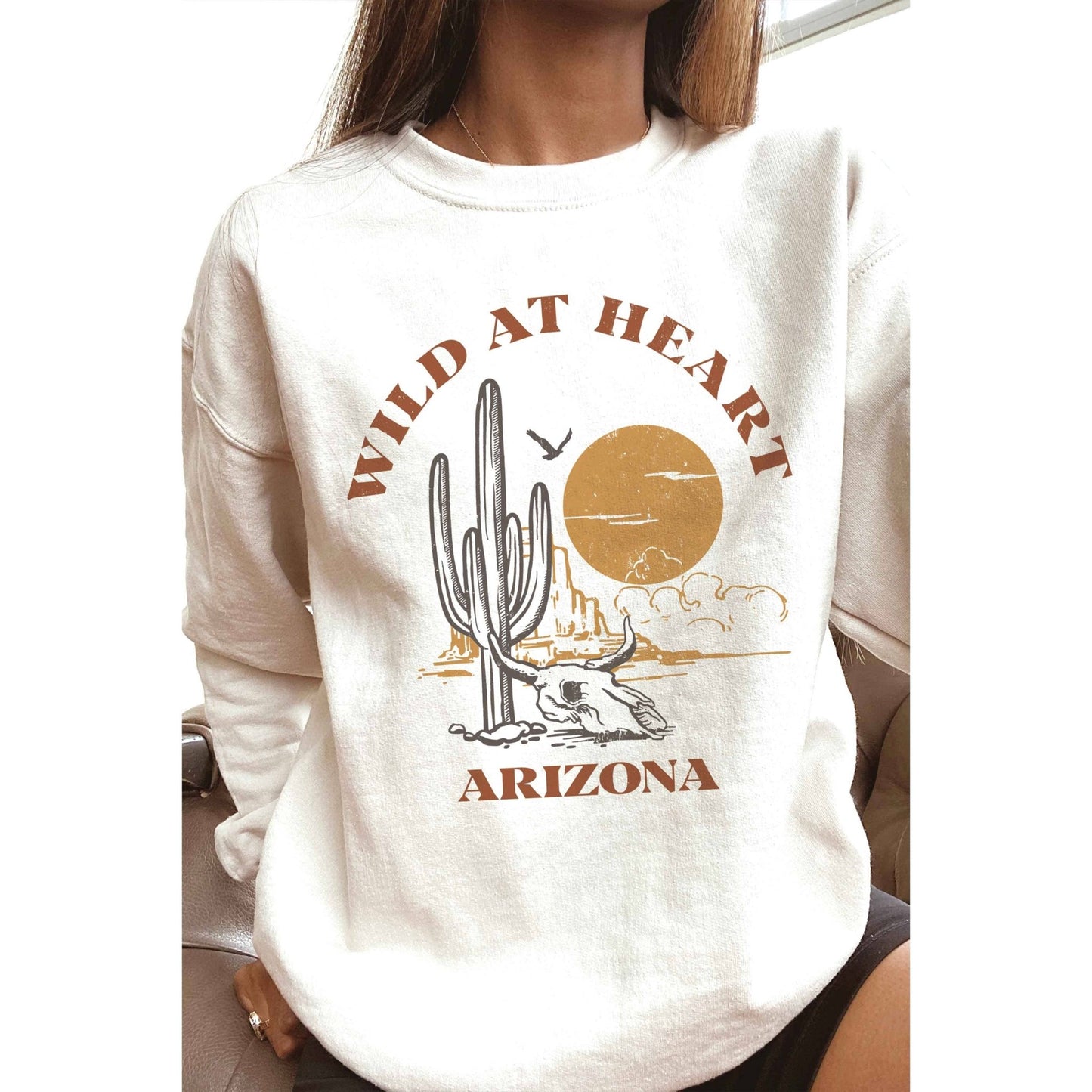 Wild at Heart AZ Sweatshirt - vibeboxshop