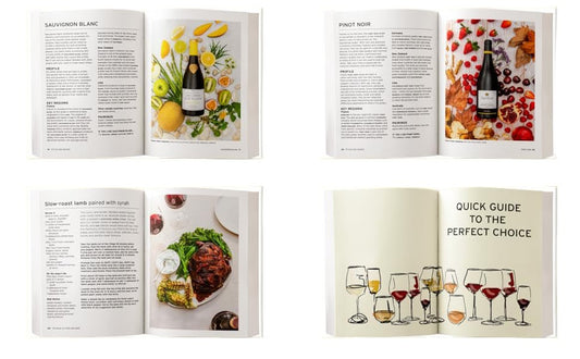 Wine Taste Pair Pour Book - vibeboxshop