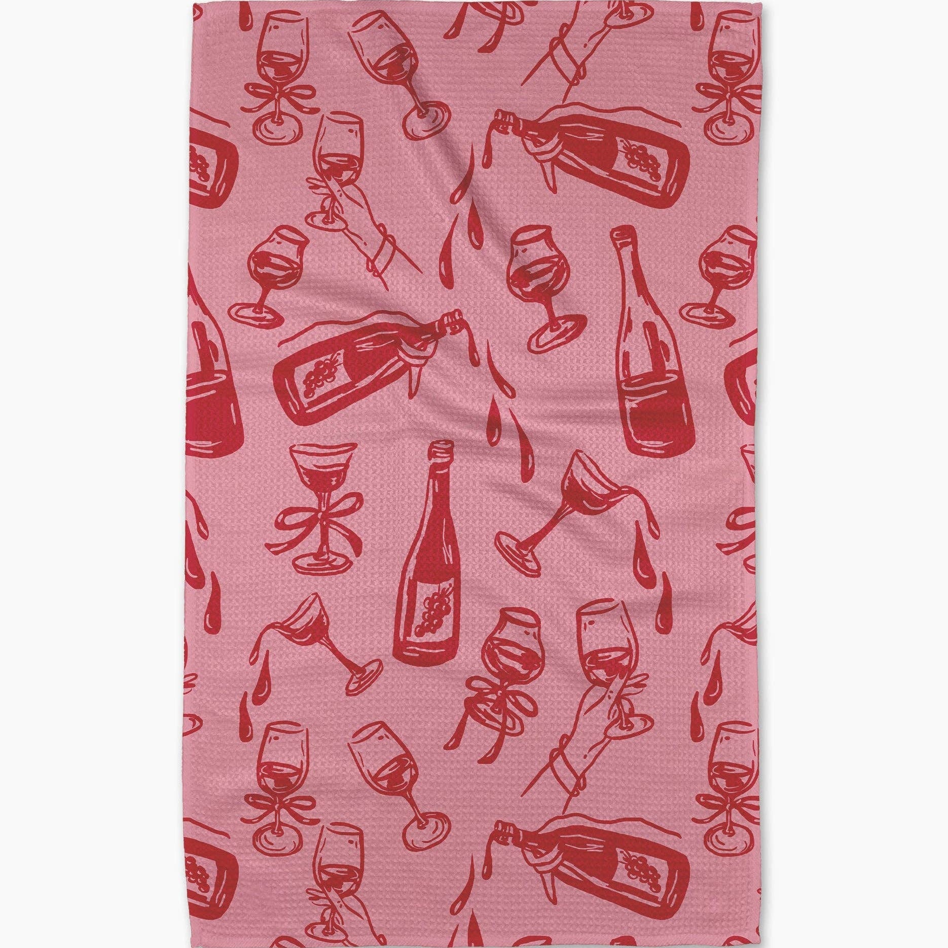 Wining and Dining Tea Towel - vibeboxshop