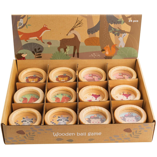 Wooden Animal Ball Game - vibeboxshop