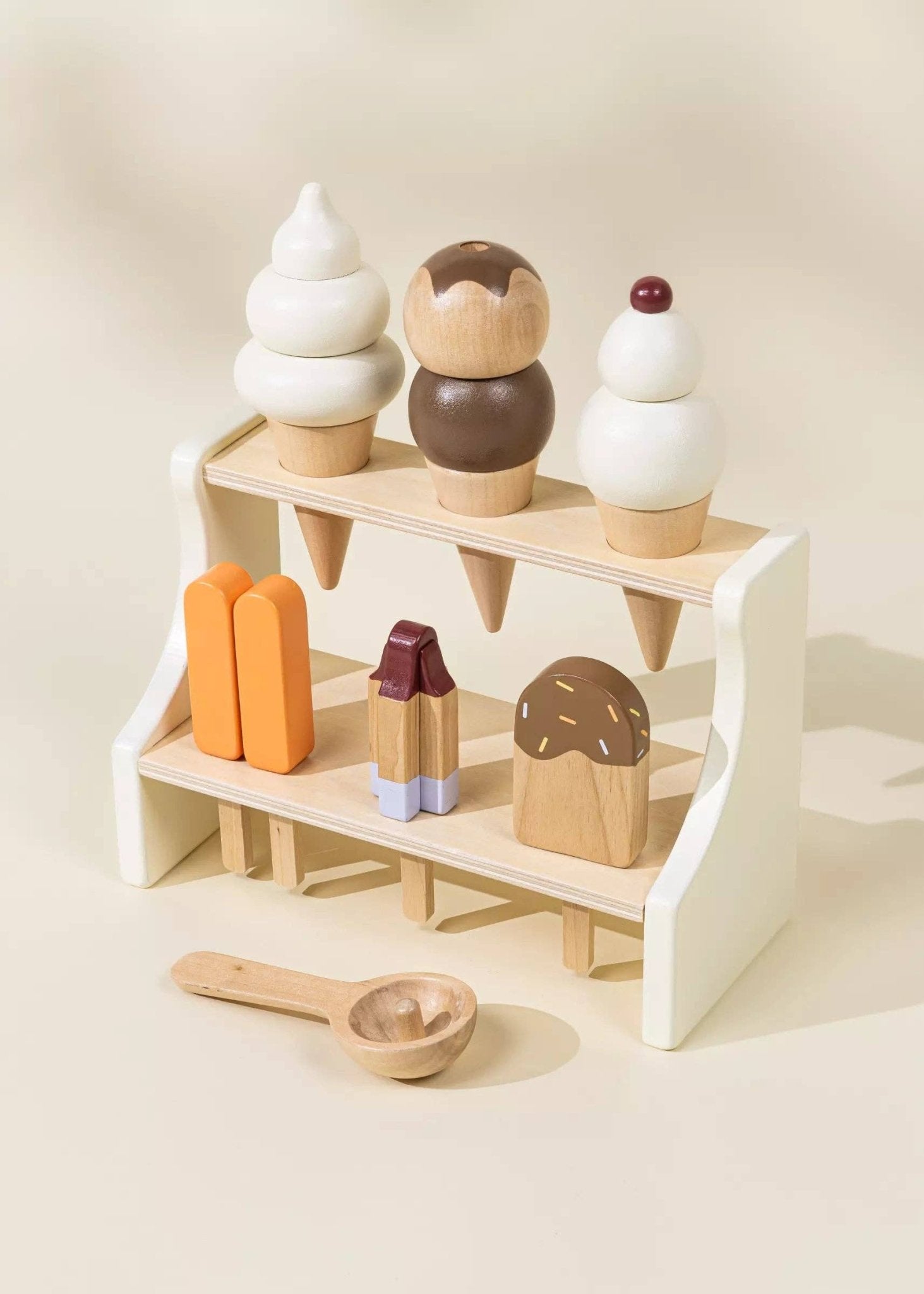 Wooden Ice Cream Stand - vibeboxshop