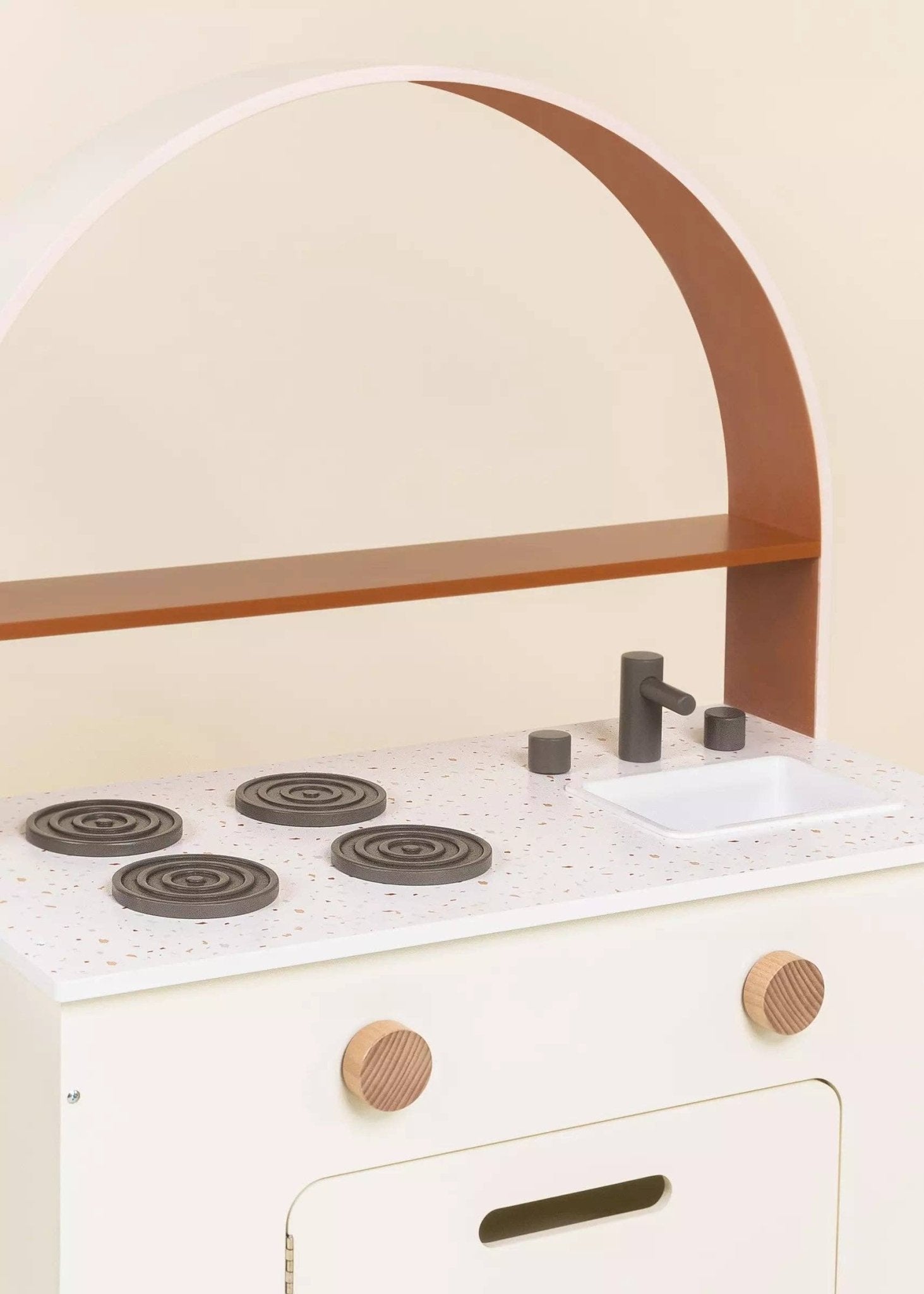 Wooden Play Kitchen - vibeboxshop