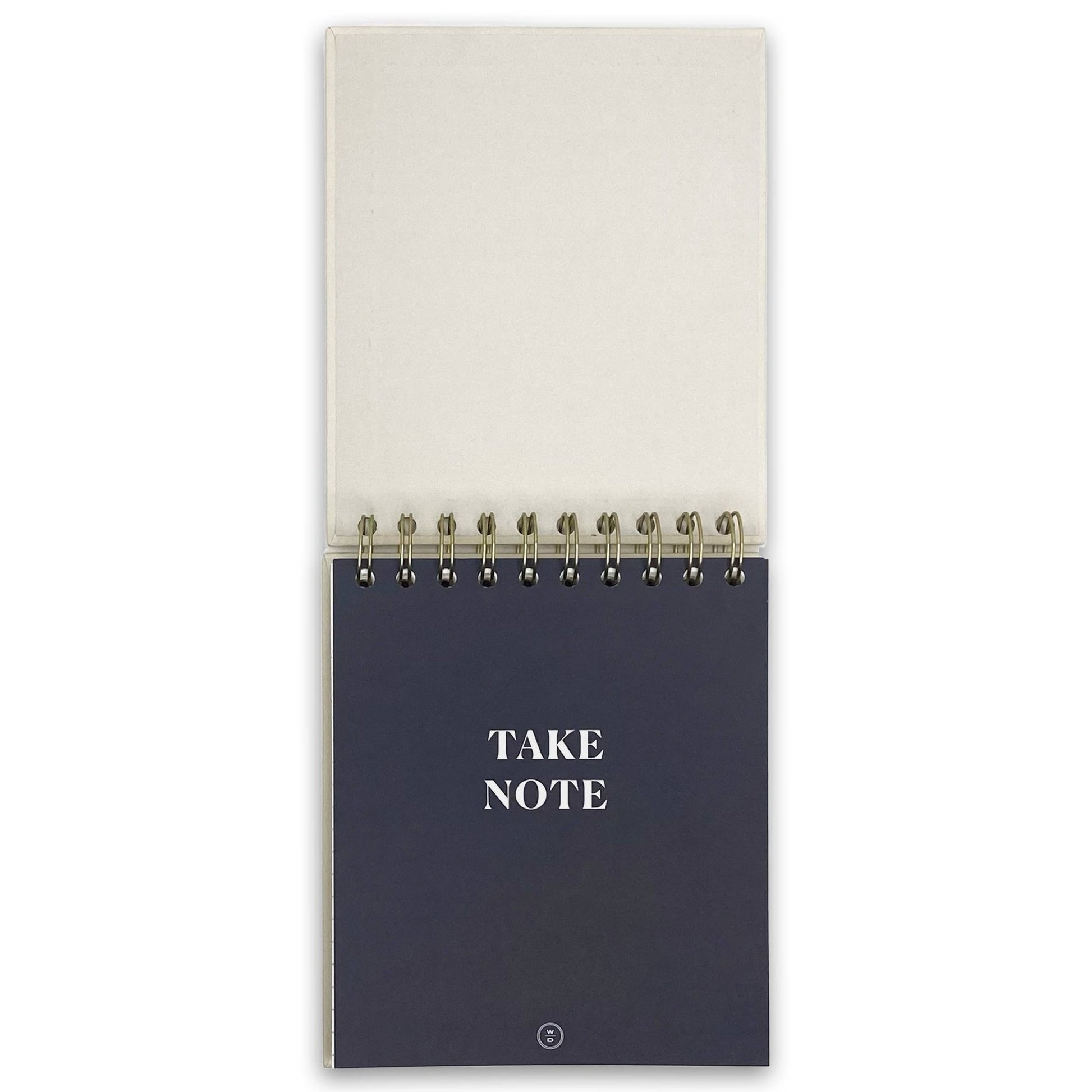 Write it Down Desktop Notepad - Cream - vibeboxshop