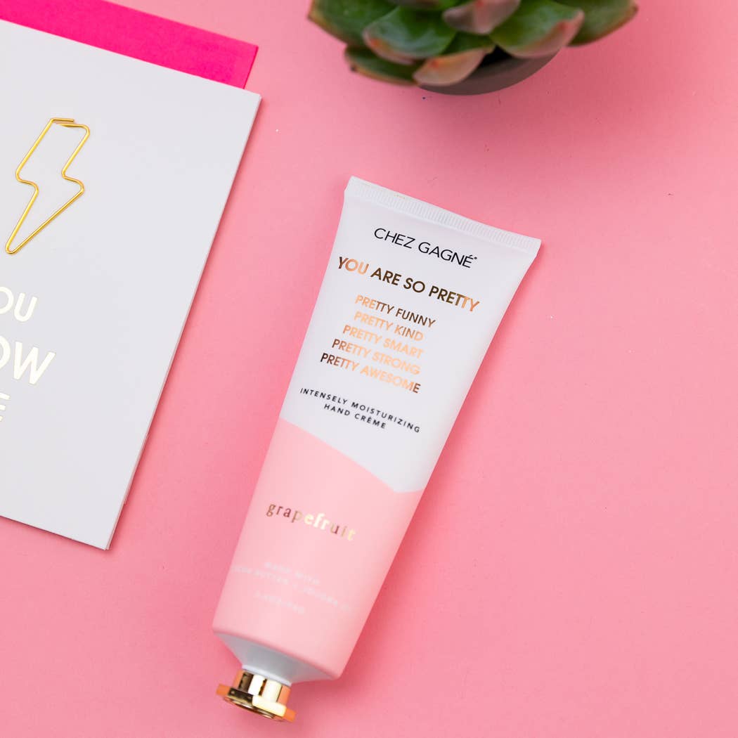 You Are So Pretty - Grapefruit - Clean + Vegan Hand Crème - 3.4oz - vibeboxshop