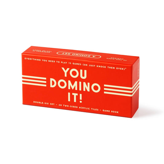 You Domino It! Domino Game Set - vibeboxshop