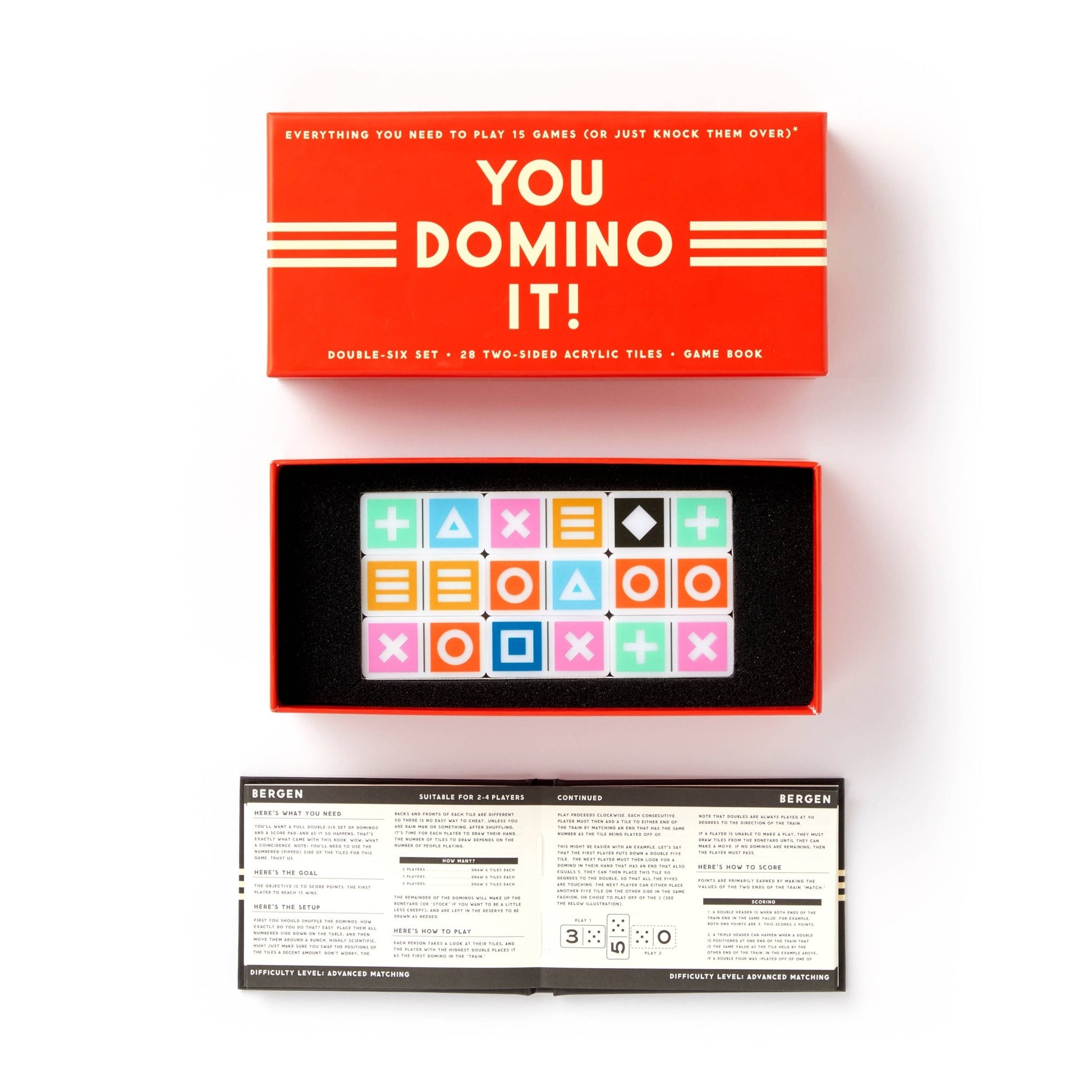 You Domino It! Domino Game Set - vibeboxshop