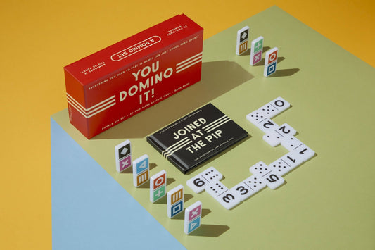 You Domino It! Domino Game Set - vibeboxshop
