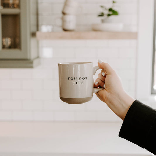 You Got This Stoneware Coffee Mug - vibeboxshop