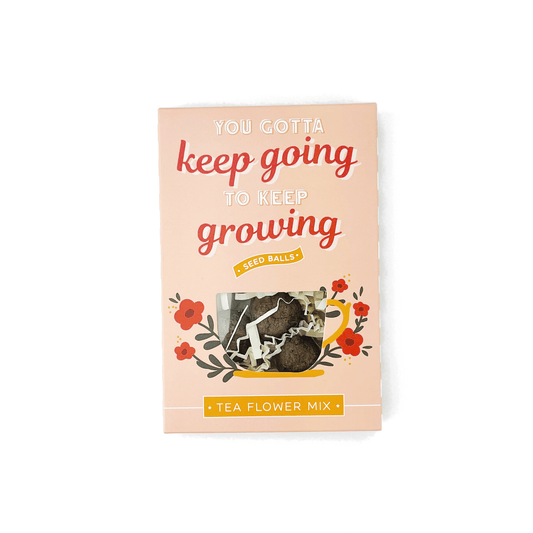 You Gotta Keep Going To Keep Growing Seed Ball Gift Box - vibeboxshop