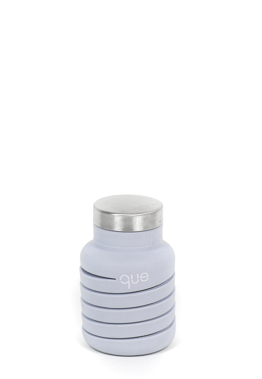 12oz Collapsible Water Bottle - Cloudy Grey