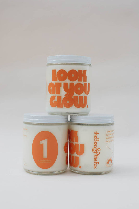 Candle NO.1 | Sandalwood | Look at you glow