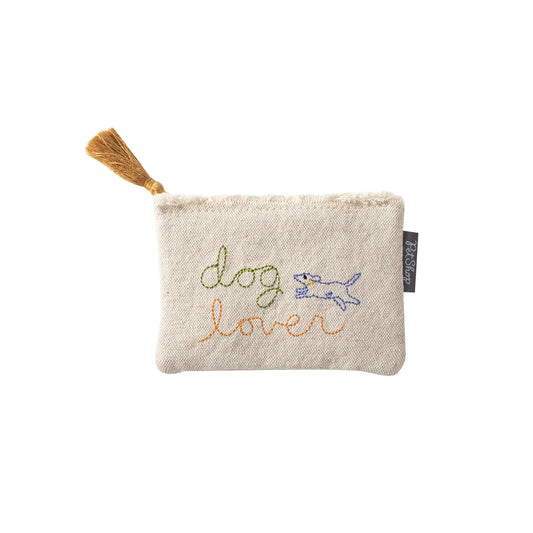 Stitched Dog Lover Pouch