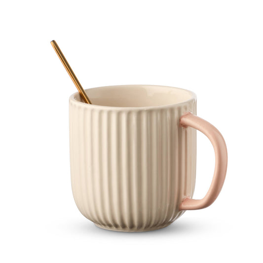 AVAFORT Nordic Style Ripple Vintage Style Ceramic Coffee Mug
