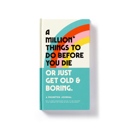 A Million Things to Do Before You Die Prompted Journal - vibeboxshop