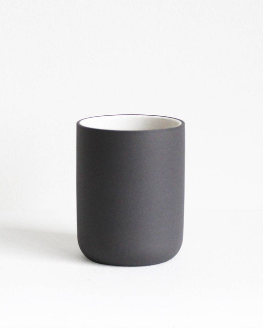 Archive Stoneware cup 150 ml | dark grey