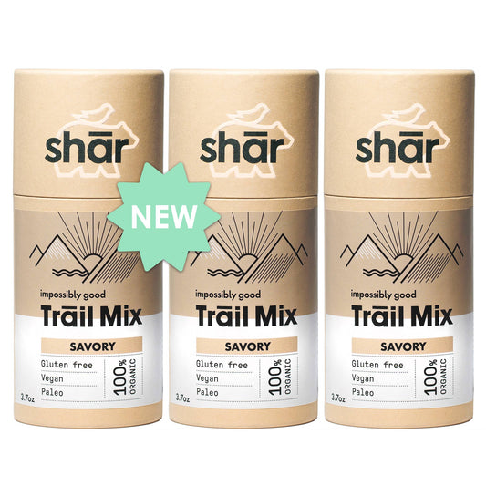 3.7 oz refillable shār tube - Savory Trial Mix