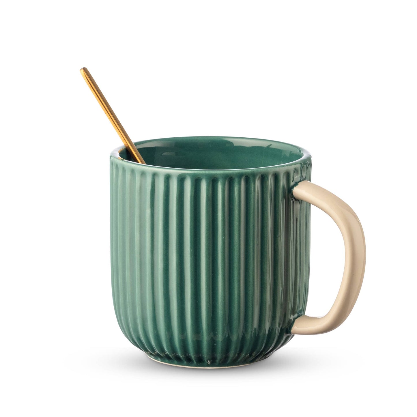 AVAFORT Nordic Style Ripple Vintage Style Ceramic Coffee Mug
