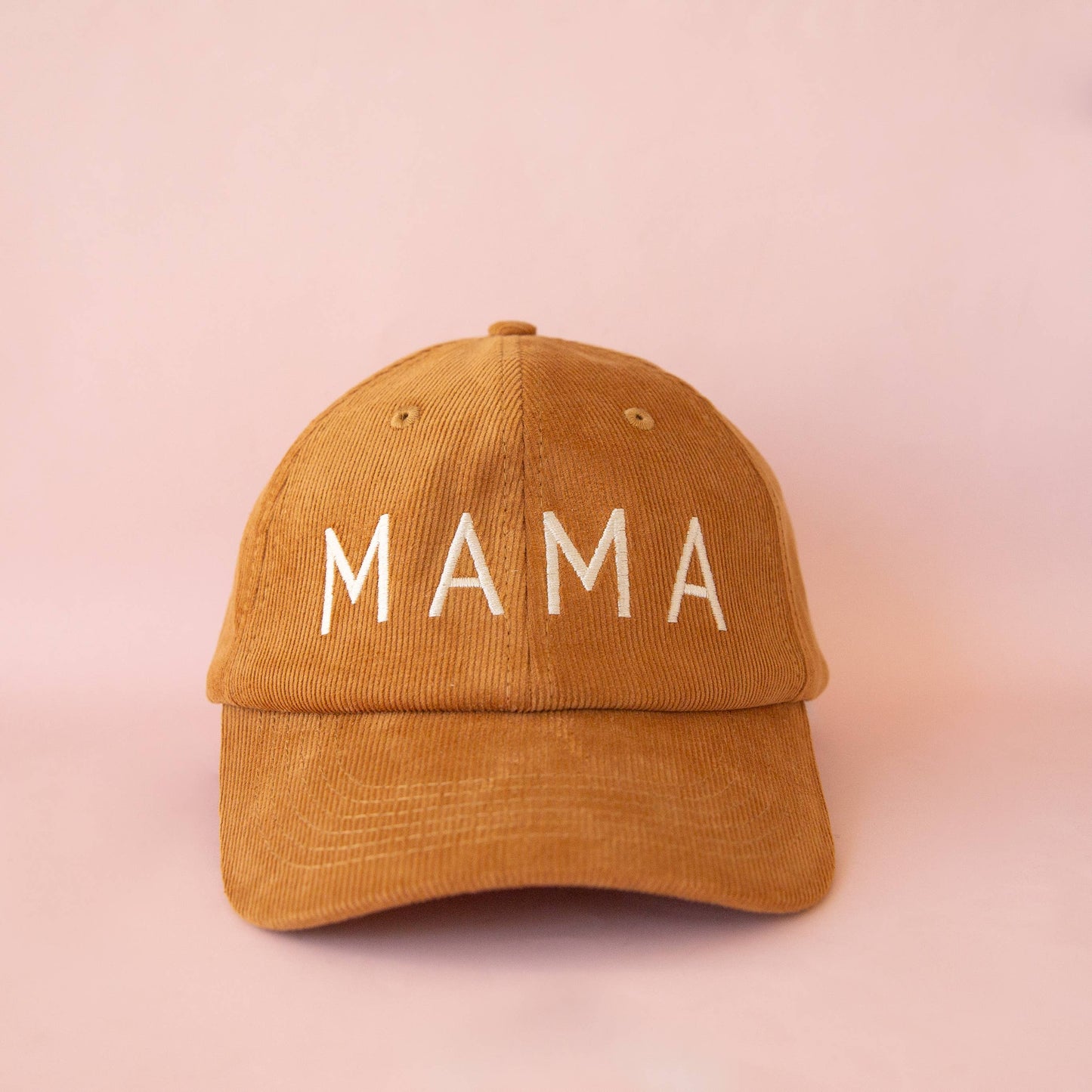 Mama Baseball Hat | Toffee (Corduroy Dad Cap)