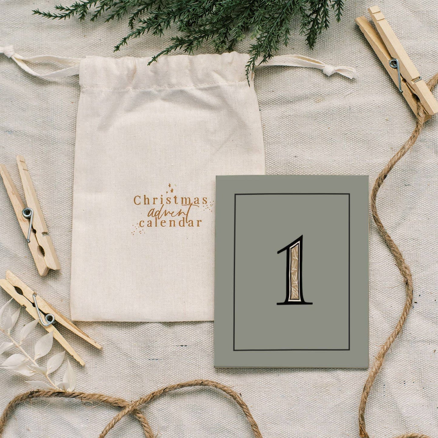 Christmas Advent Calendar - Card Set - vibeboxshop