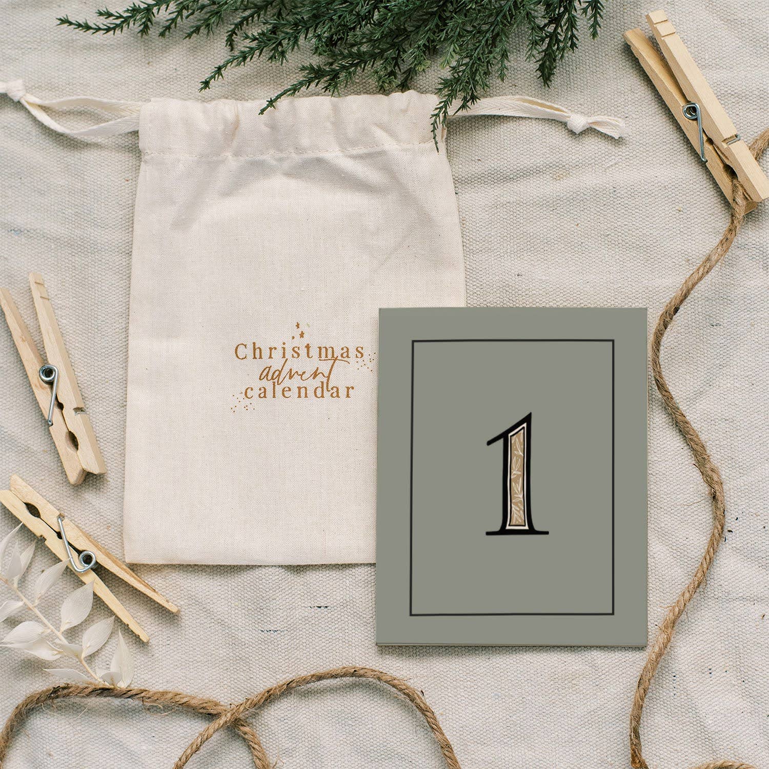 Christmas Advent Calendar - Card Set - vibeboxshop