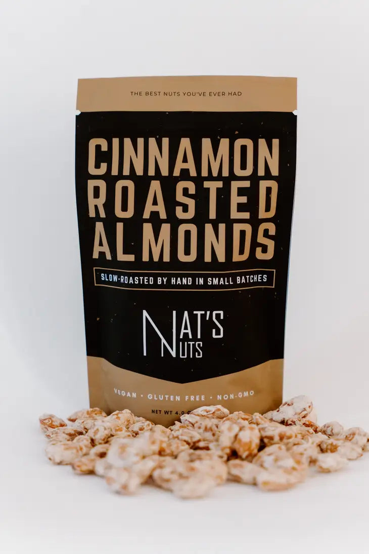 Cinnamon Roasted Almonds by Nat's nuts