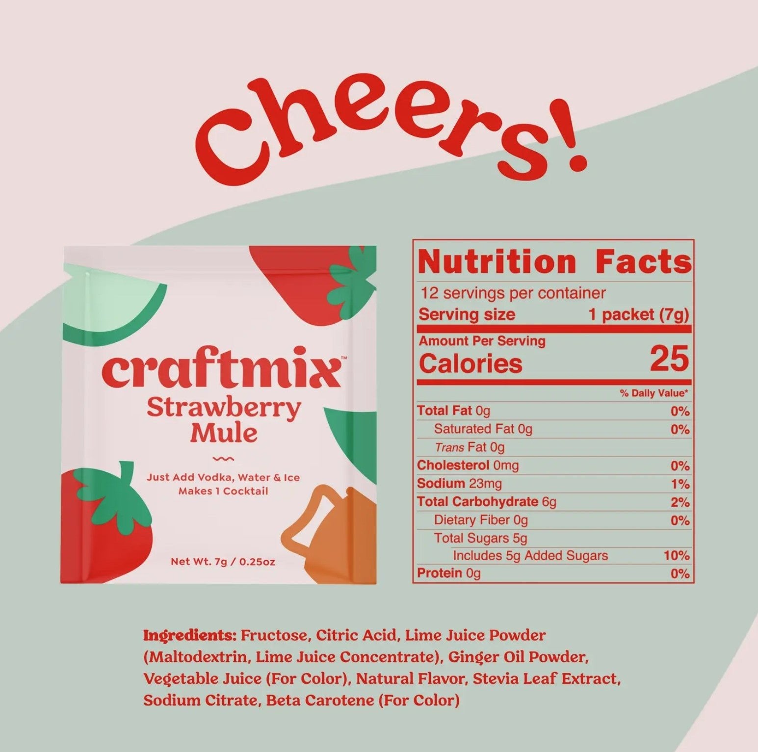 CraftMix Individual Cocktail Mixers - vibeboxshop