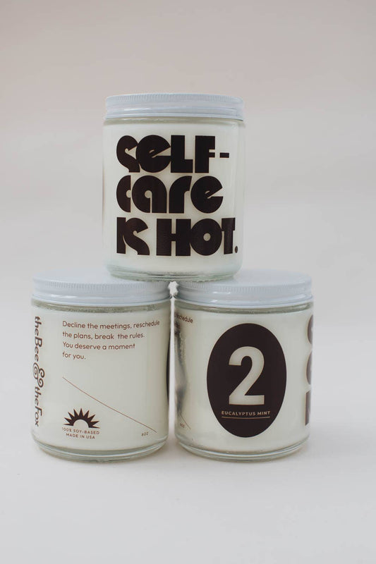 Candle NO.2 | Eucalyptus Mint | Self care is hot