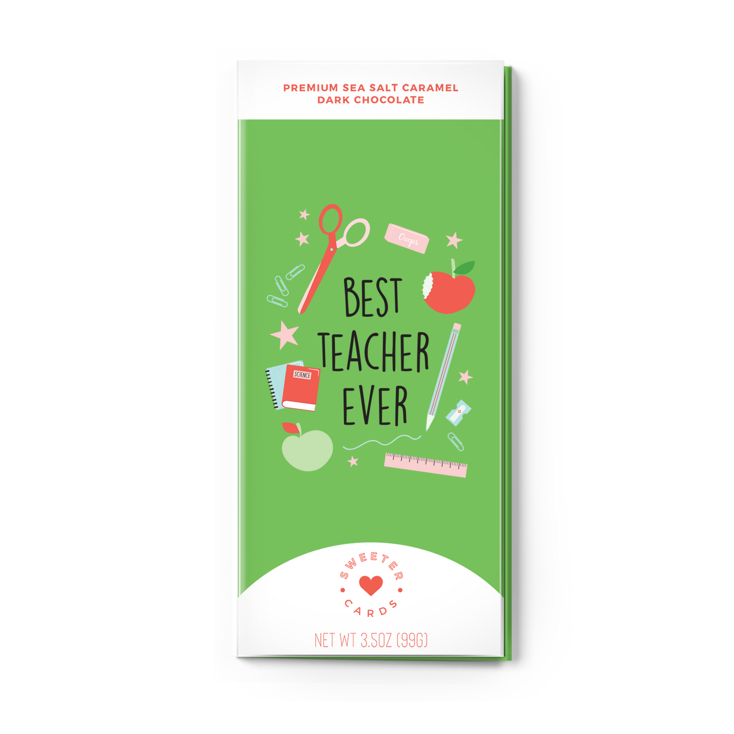Teacher Appreciation Card with Chocolate INSIDE