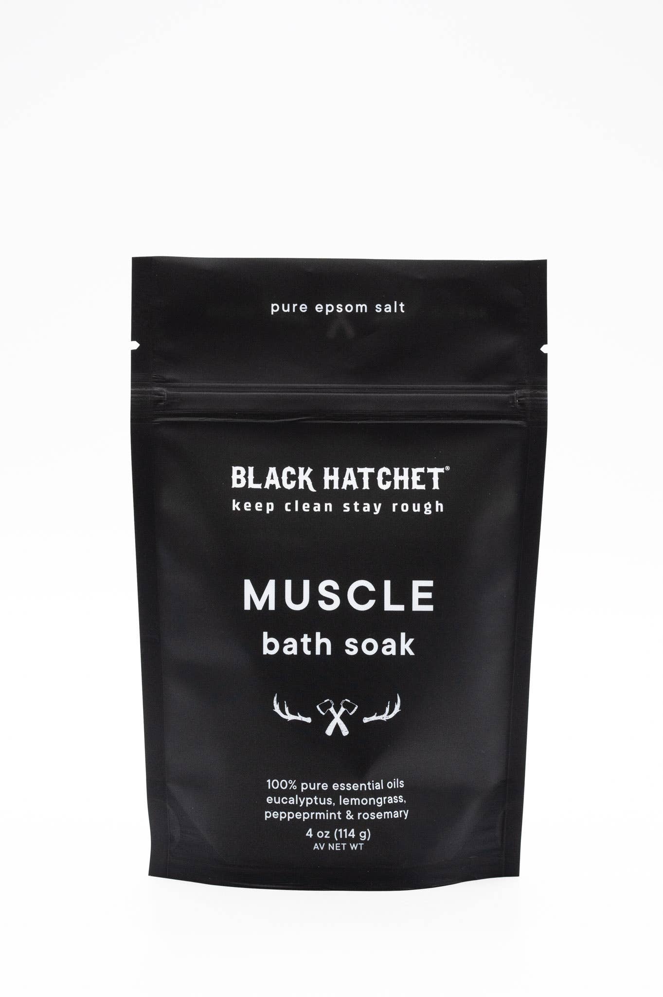 Black Hatchet Muscle Bath Salt | Father's Day Gift |